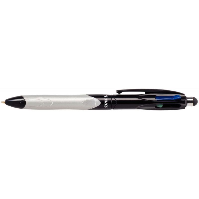 Image de  Stylo bille 4 Couleurs Stylet 