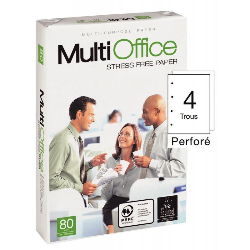 Image de  Ramette de 500 feuilles format A4 80g perforée MULTI OFFICE 
