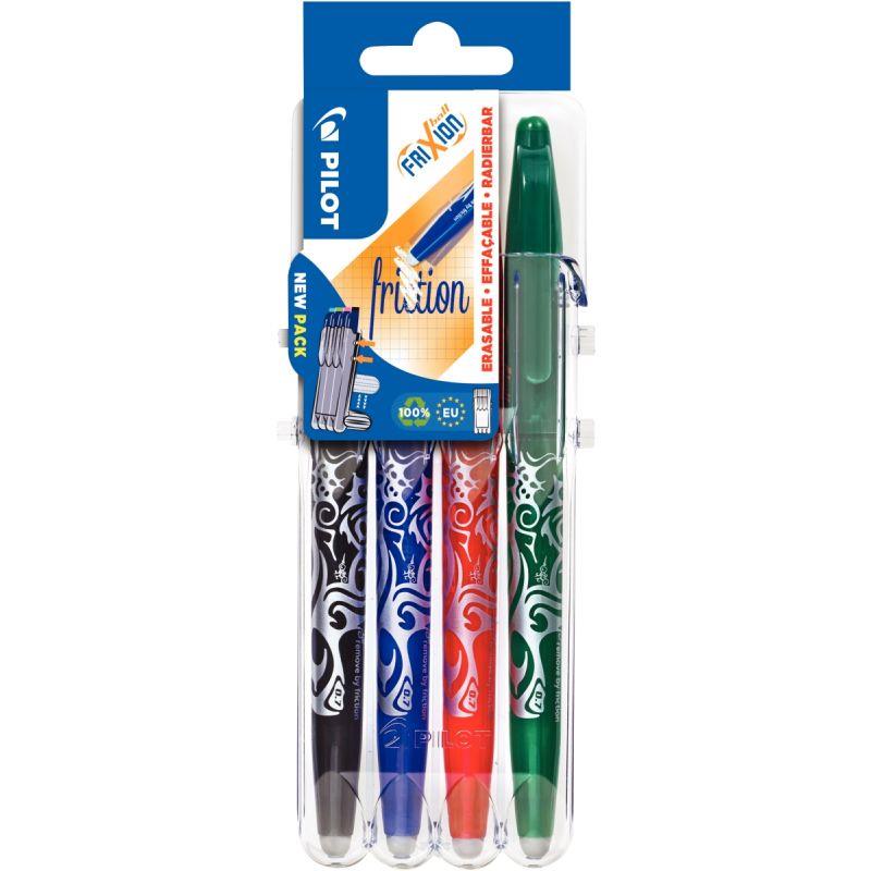 Image de  Pochette de 4 rollers Frixion Ball standard assortis 