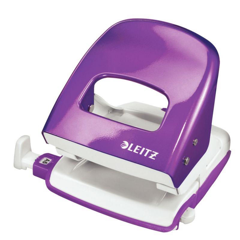 Image de  Perforateur Wow 2 trous 30 feuilles violet 