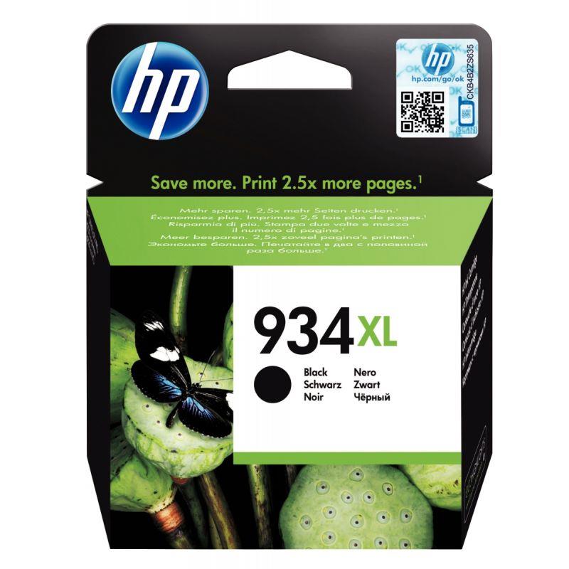 Image de  HP 934XL cartouche d''encre noire grande capacité authentique (C2P23AE) 