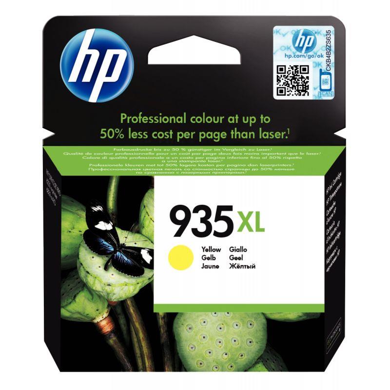 Image de  HP 935XL cartouche d''encre jaune grande capacité authentique (C2P26AE) 