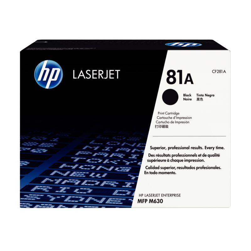 Image de  HP 81A toner noir authentique (CF281A) 