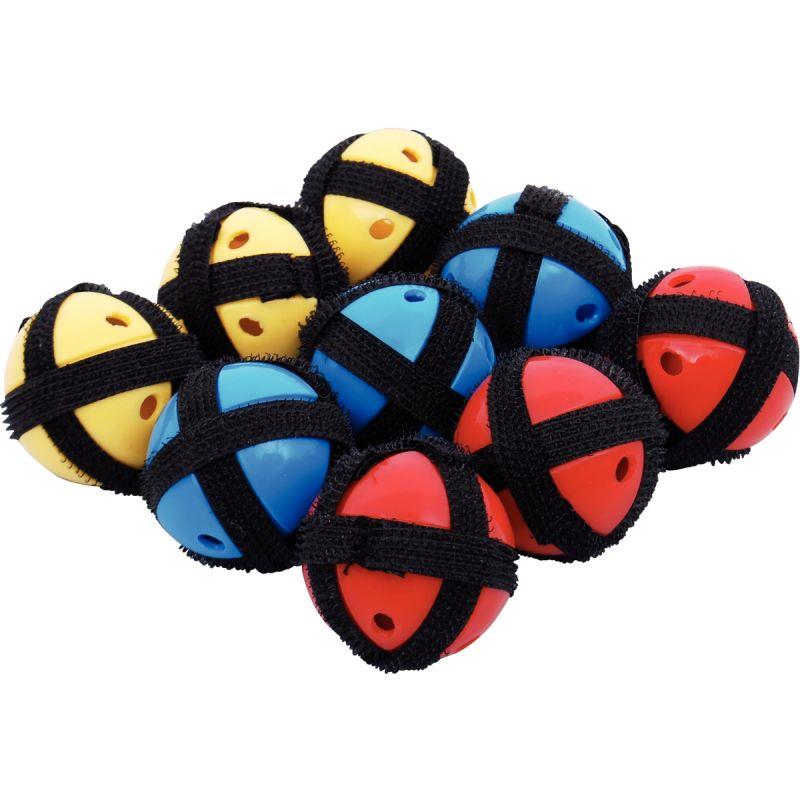 Image de  Lot de 9 balles velcro pour cible 