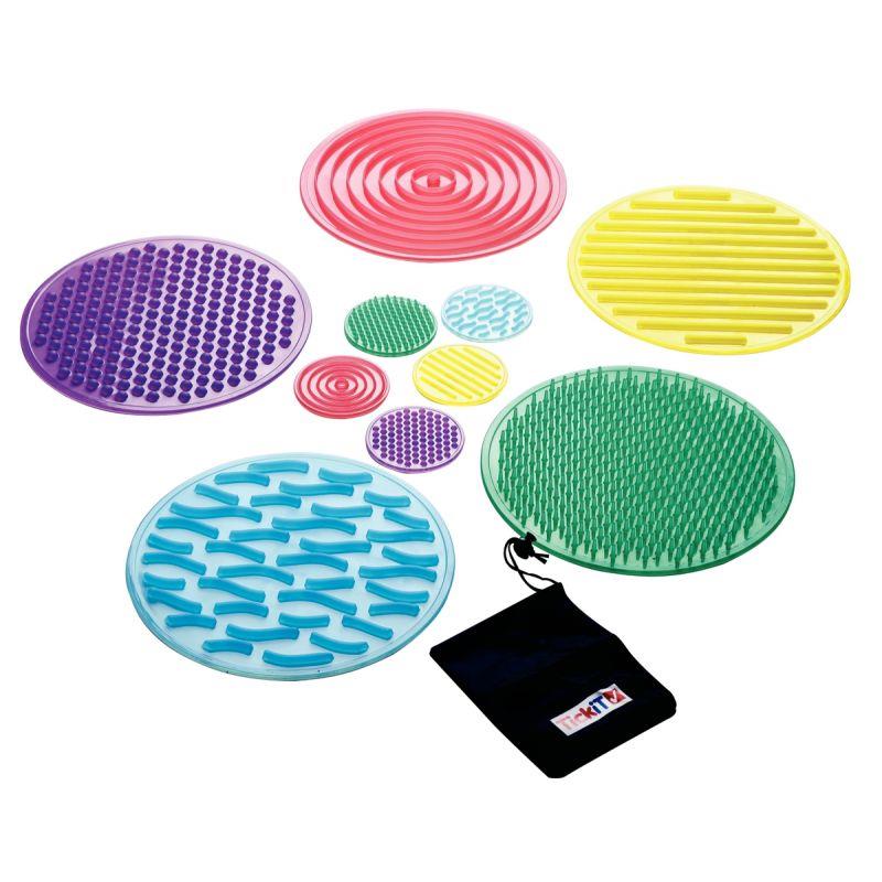 Image de  Boîte de 10 disques sensoriels souples 