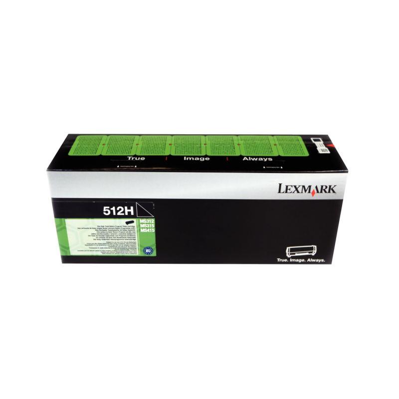 Image de  Lexmark 51F2H00 toner laser noir  authentique 
