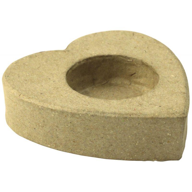 Image de  Lot de 10 supports en carton pour bougie, diamètre 8 cm 