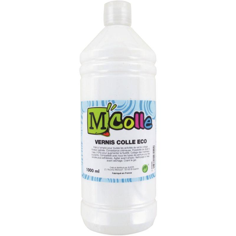 Image de  Flacon 1L de vernis colle économique M''Colle 