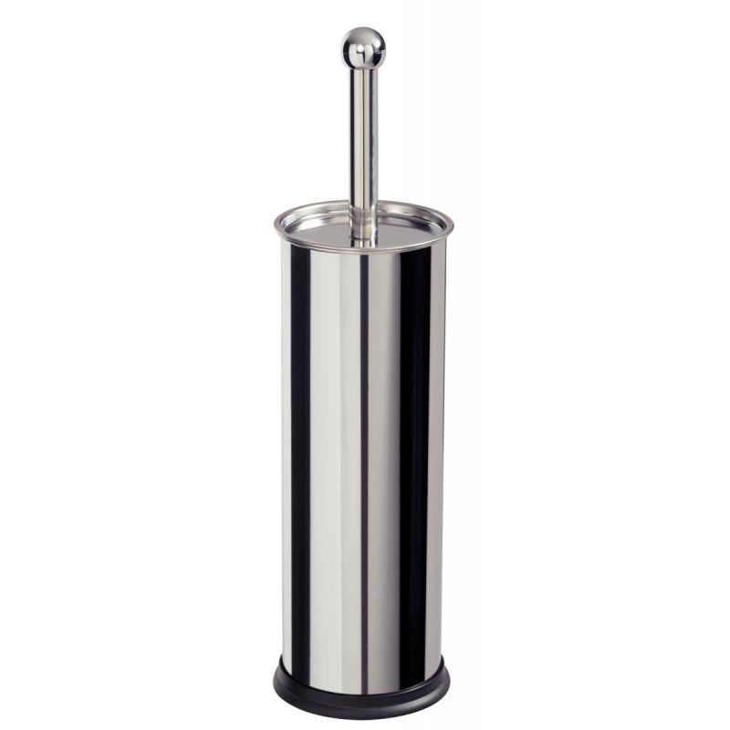 Image de  Porte-brosse et brosse WC inox 