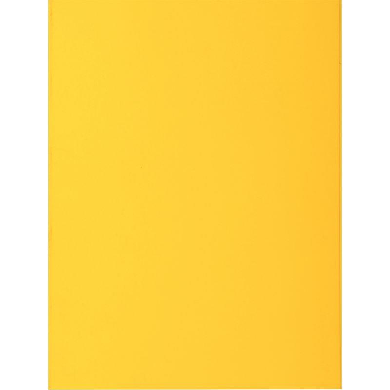 Image de  Paquet de 50 chemises 2 rabats ROCKS 210g, format 24x32 cm, jaune 