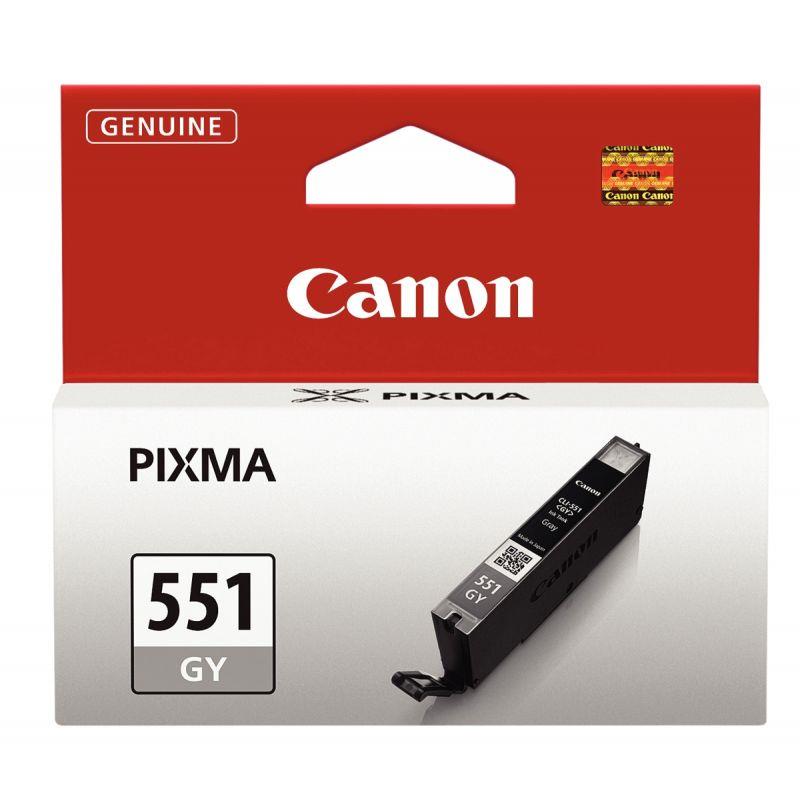 Image de  Canon 551 cartouche jet d''encre gris authentique (CLI551GY) 
