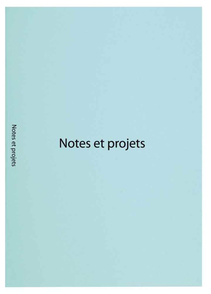 Image de  Paquet de 40 sous-chemises 160 grammes note et projet 