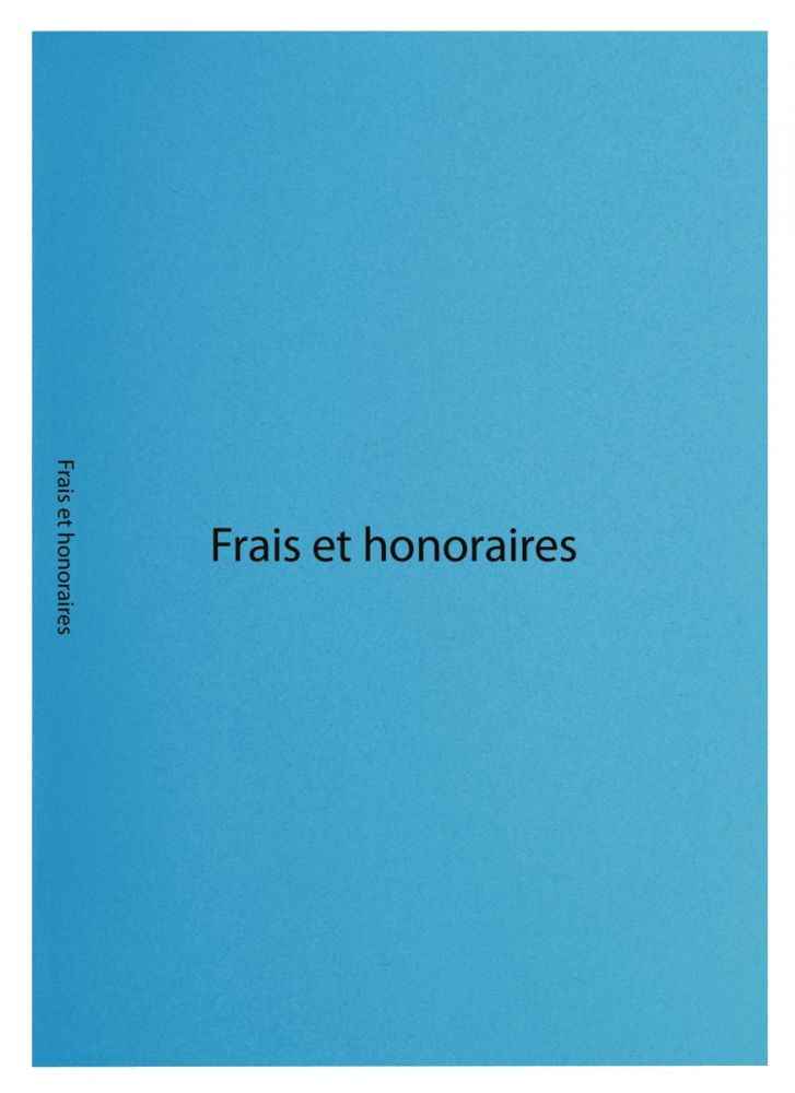 Image de  Paquet de 40 sous-chemises 160 grammes frais et honoraires 
