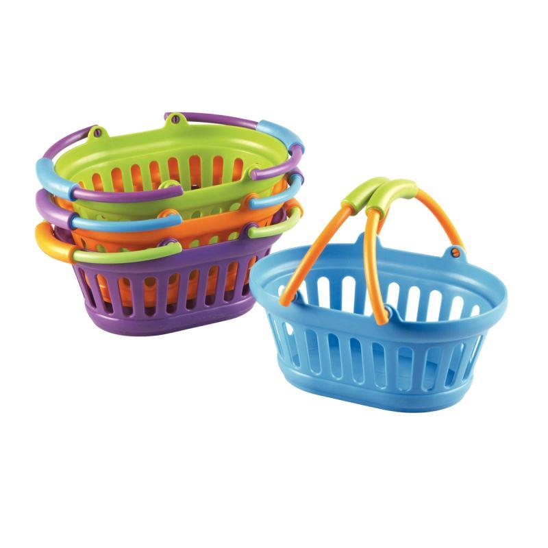 Image de  Lot de 4 paniers assortis, petits modèles 