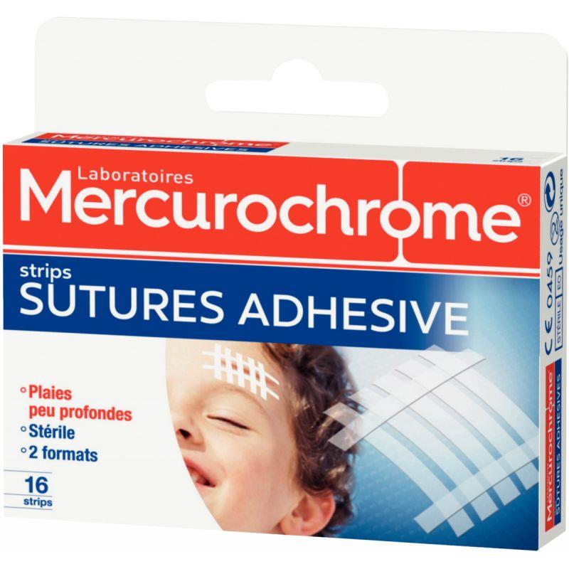 Image de  Boites de 16 pansements sutures adhésives 