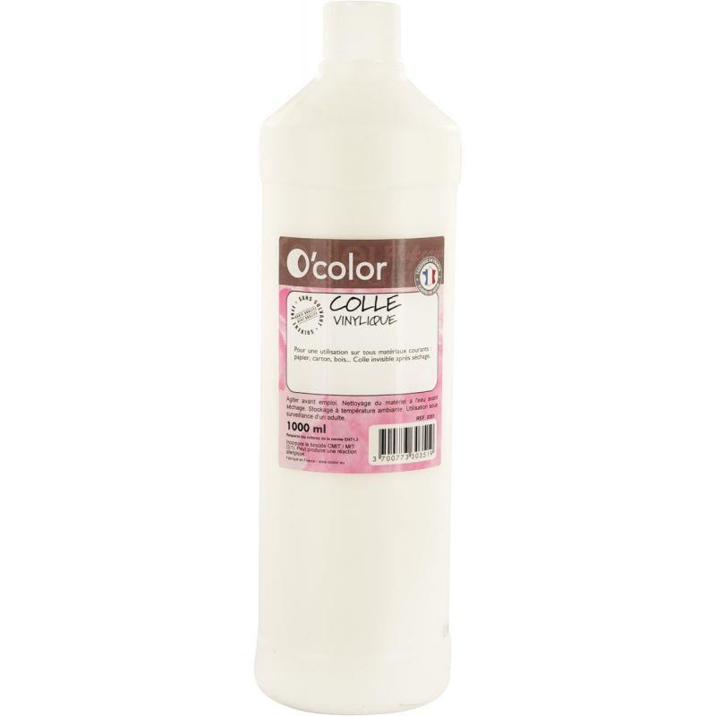 Image de  Flacon de colle 1L blanche vinylique 