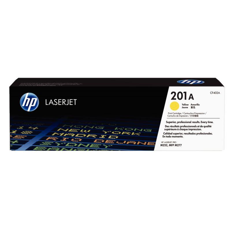 Image de  HP 201A toner jaune authentique (CF402A) 
