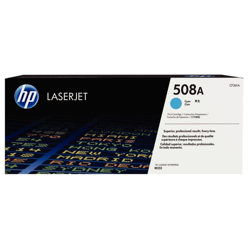Image de  HP 508A toner cyan authentique (CF361A) 