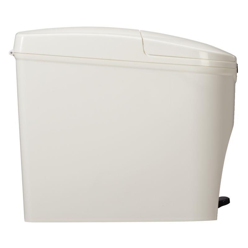 Image de  Poubelle hygiénique à pédale 20L blanche 