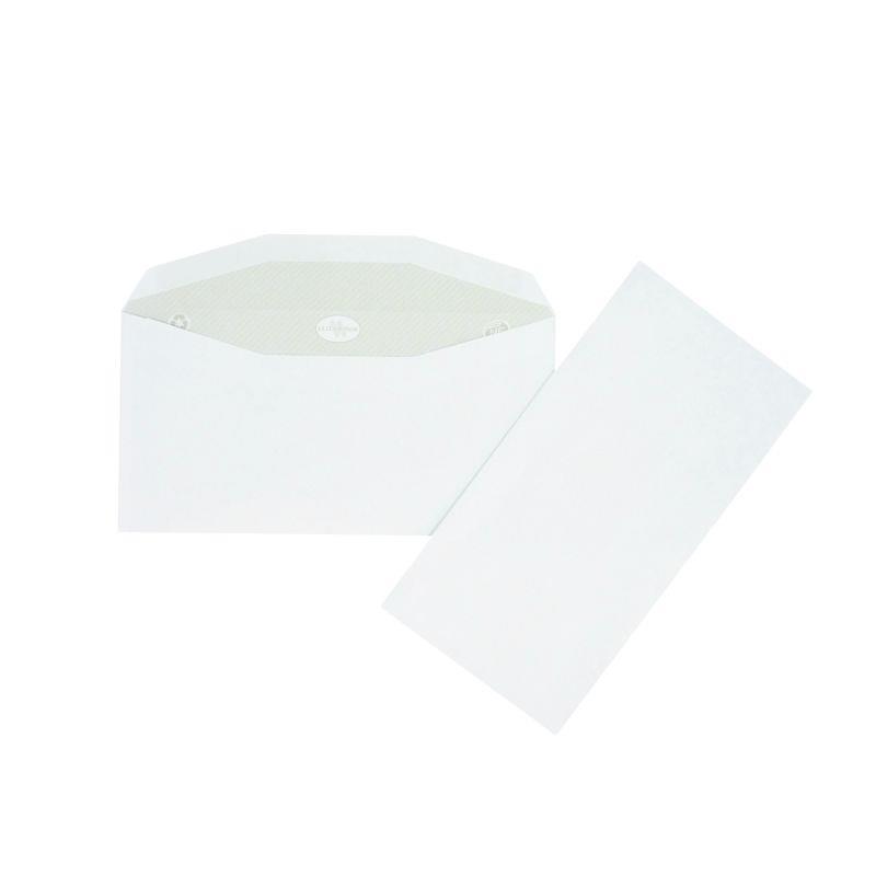Image de  Boite de 1000 enveloppes blanches 115x225mm 80g mécanisables 
