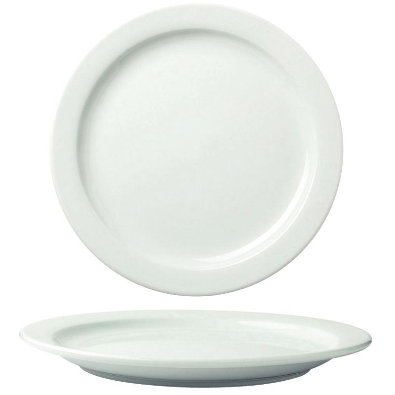 Image de  Lot de 6 assiettes plates diamètre 23cm 