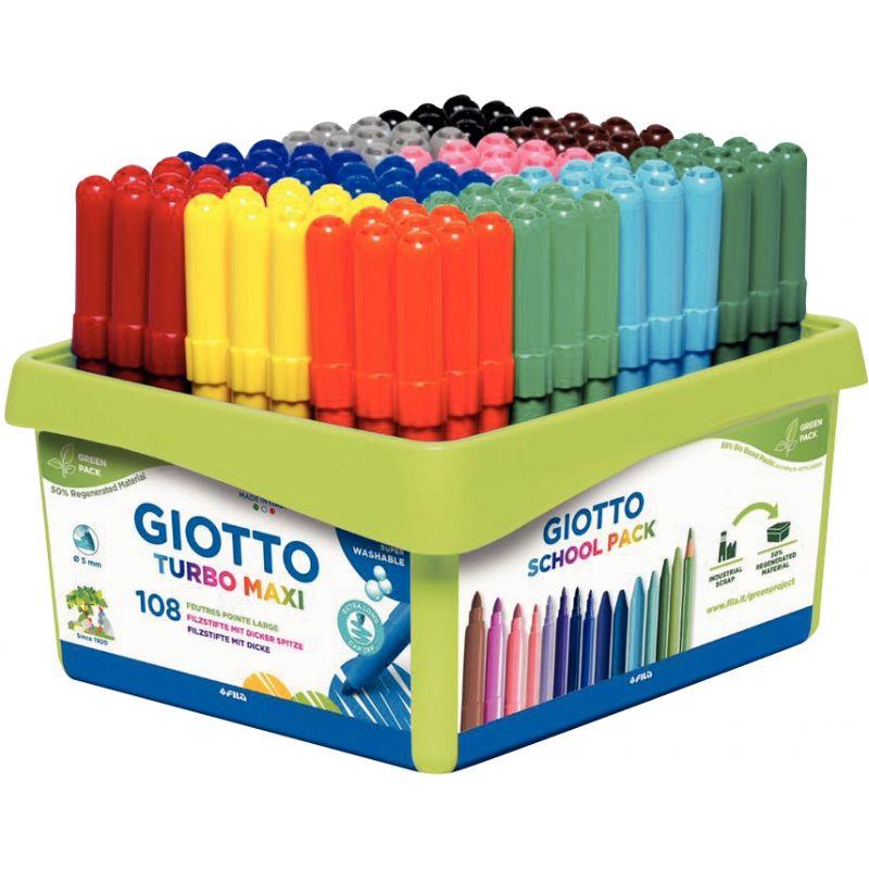 Image de  Classpack de 108 feutres Turbo Maxi dont 10 gratuits 