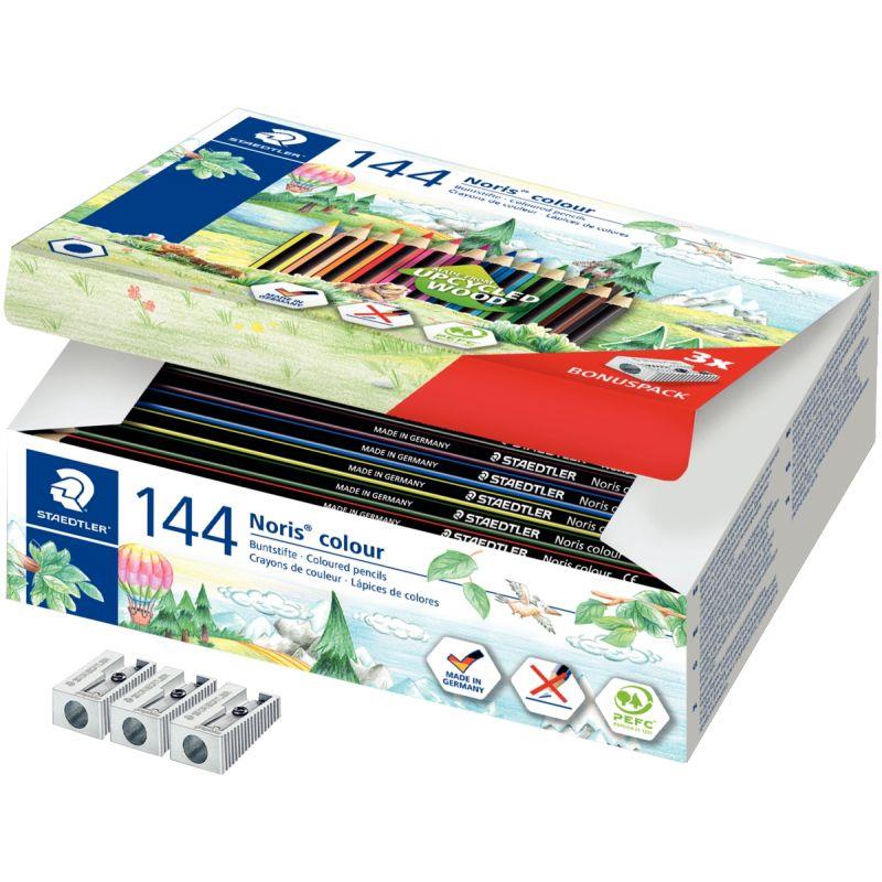 Image de  Boîte de recharge de 144 crayons de couleur Colour 185 dont 12 gratuites 
