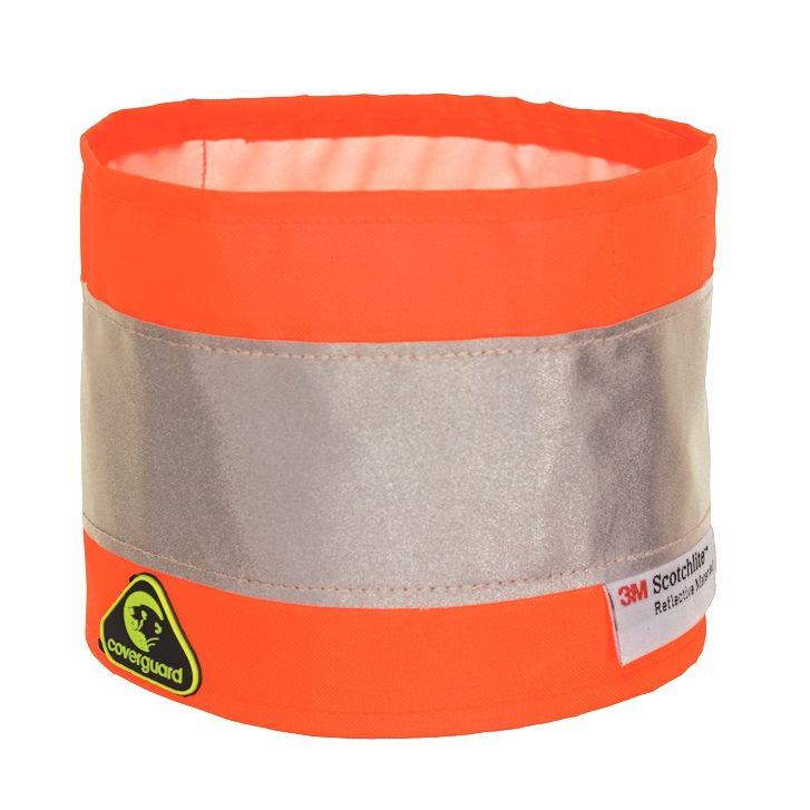 Image de  Brassard haute visibilité orange 