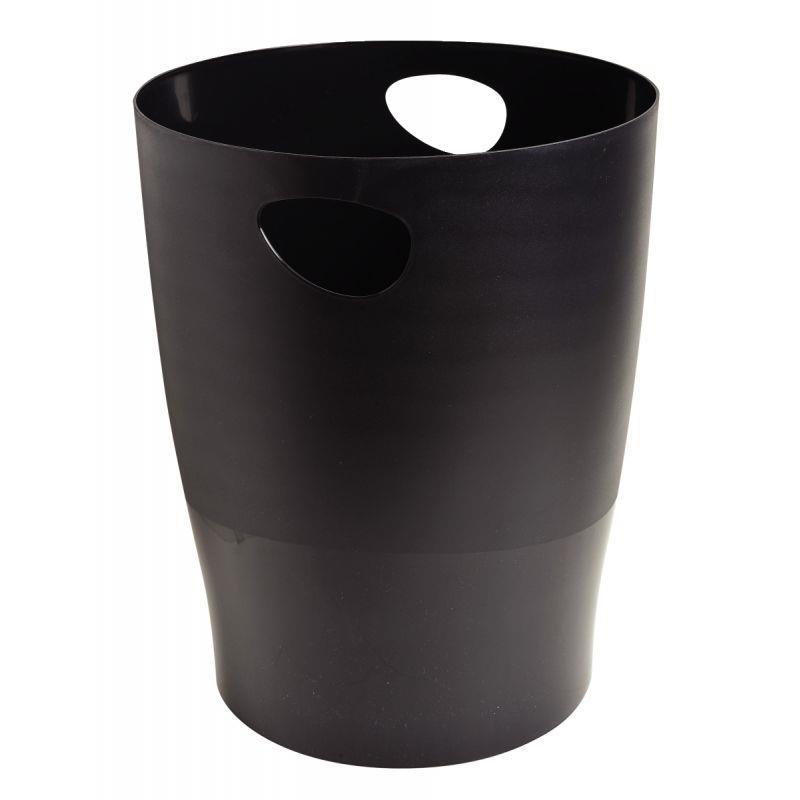 Image de  Corbeille à papier ECOBIN 15L noire 
