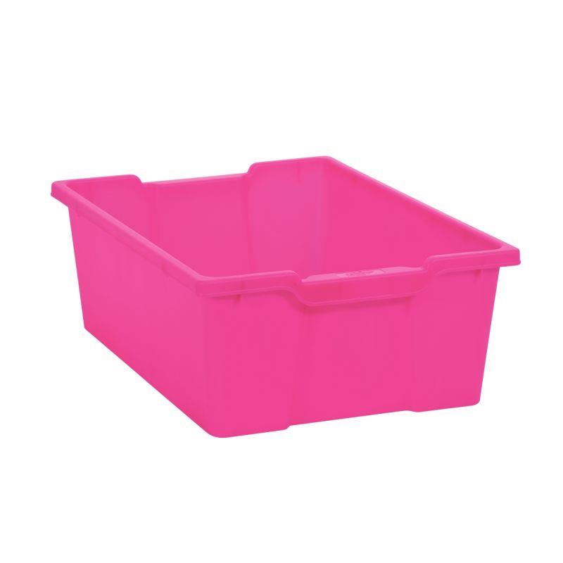 Image de  Bac en plastique grand modèle fuschia 