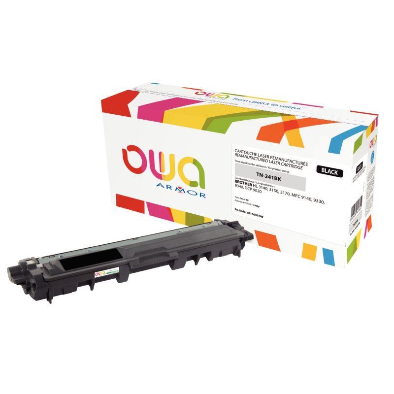 Image de  OWA toner laser noir remanufacturé compatible Brother TN241BK 