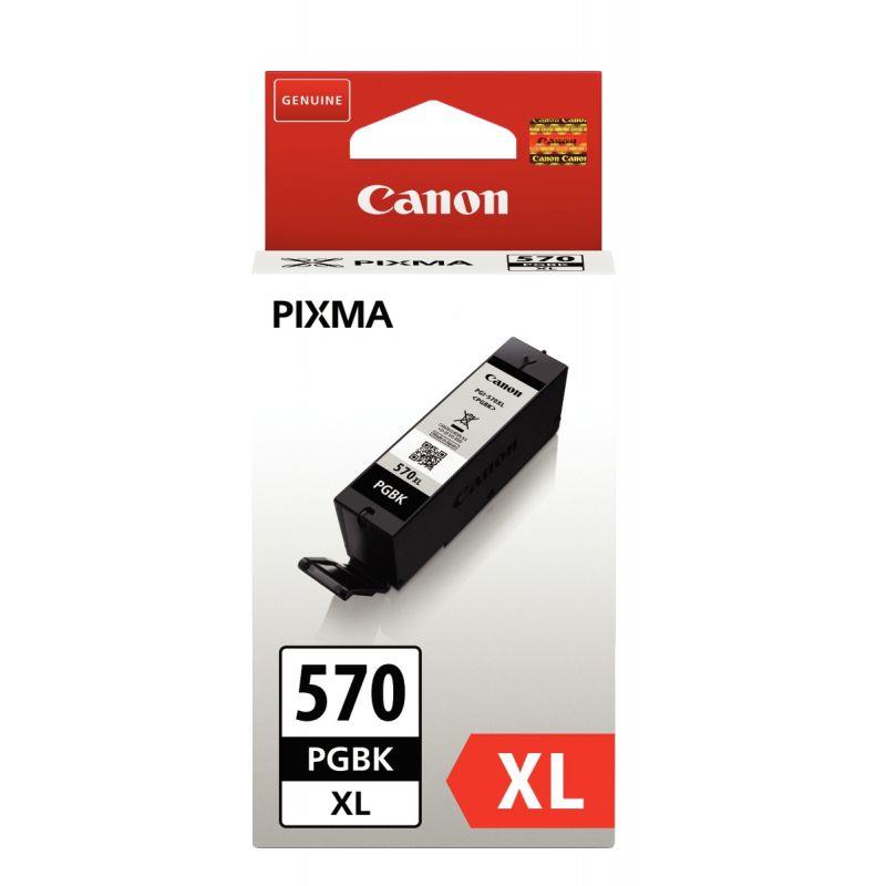 Image de  Canon 570XL cartouche jet d''encre noire haute capacité authentique (PGI570PGBK XL) 