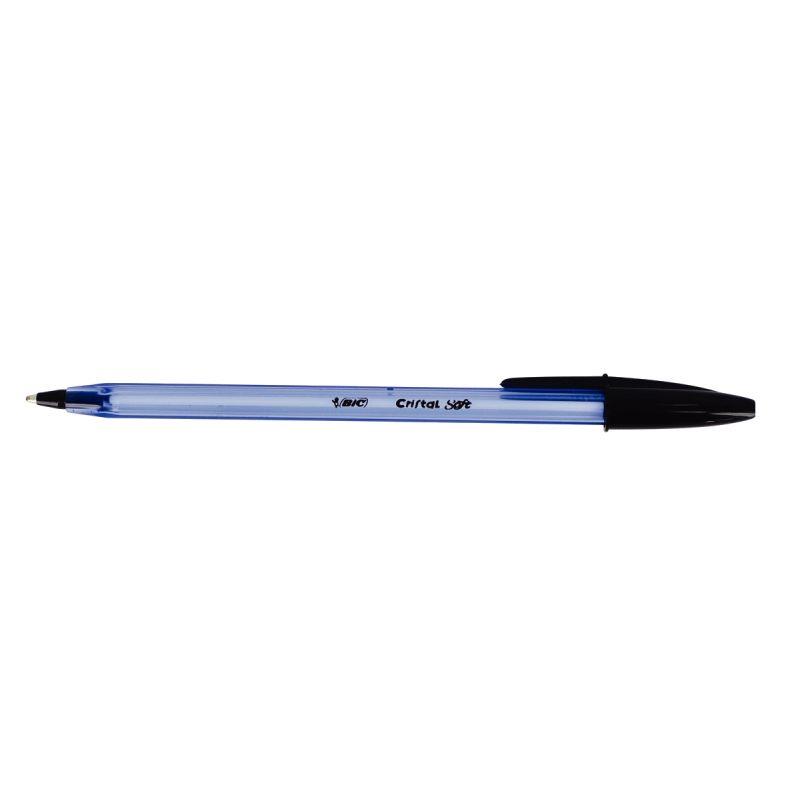 Image de  Stylo bille Cristal Soft noir 