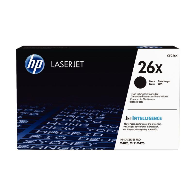 Image de  HP 26X toner noir grande capacité authentique (CF226X) 