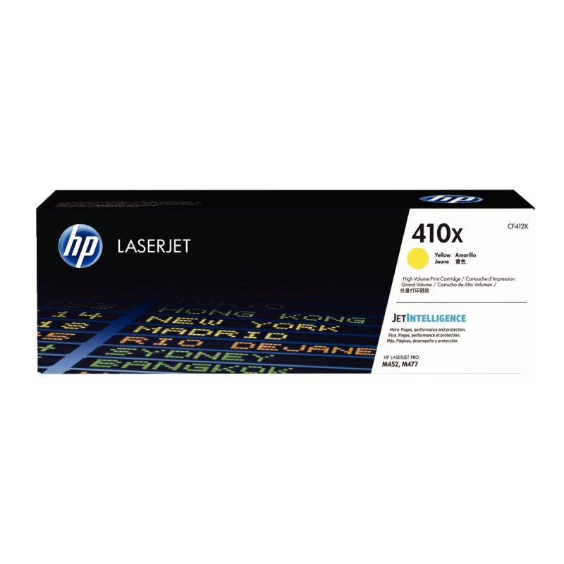 Image de  HP 410X toner jaune grande capacité authentique (CF412X) 