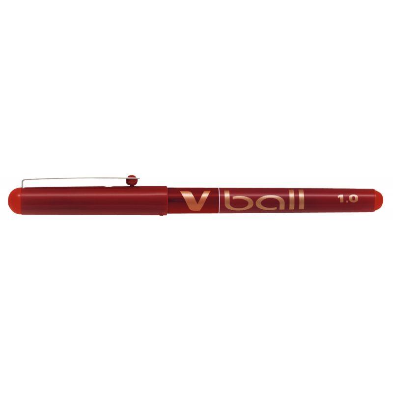 Image de  Roller V-Ball 1.0 mm rouge 