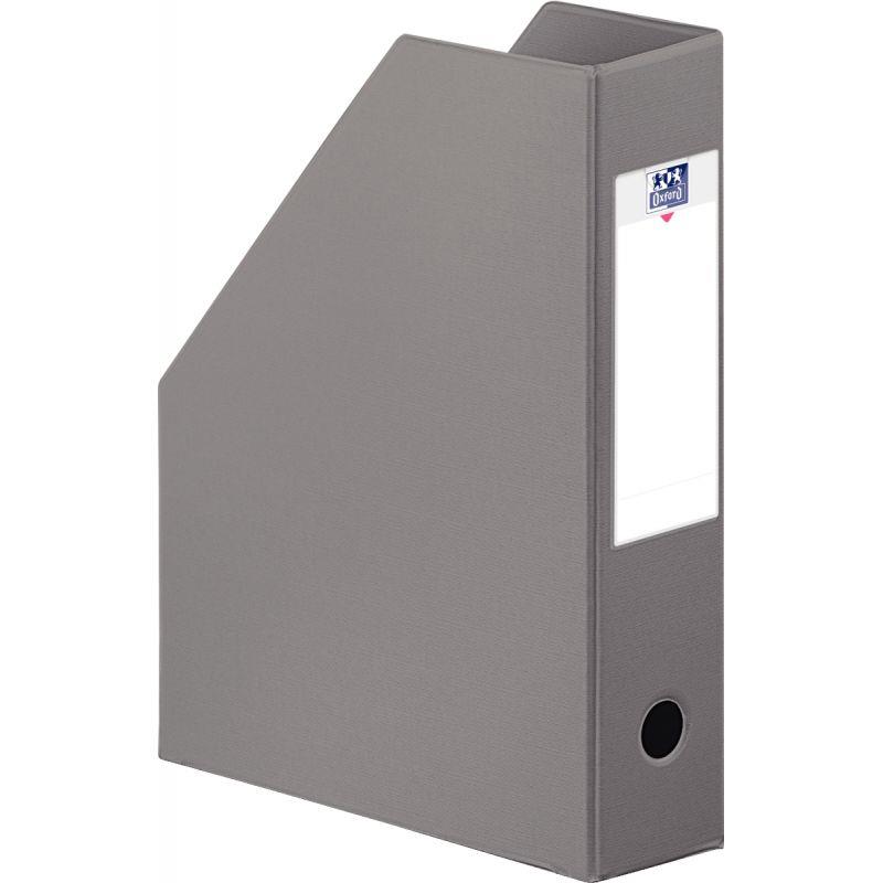 Image de  Porte-revues OXFORD en PVC dos 7cm gris 