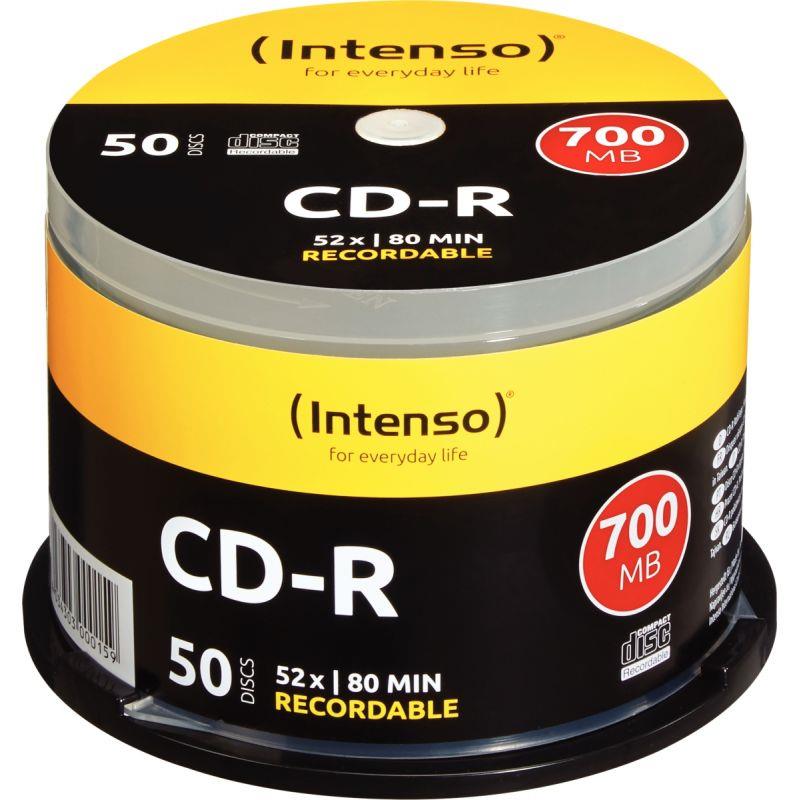 Image de  Spindle de 50 CD-R Intenso 700 Mo 52X 