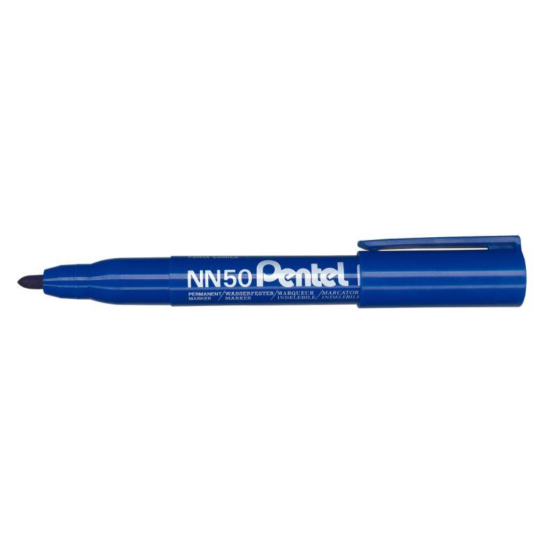 Image de  Marqueur permanent NN50 pointe ogive bleu 