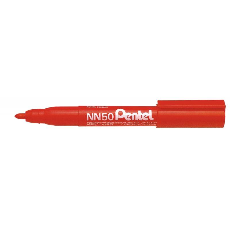 Image de  Marqueur permanent NN50 pointe ogive rouge 