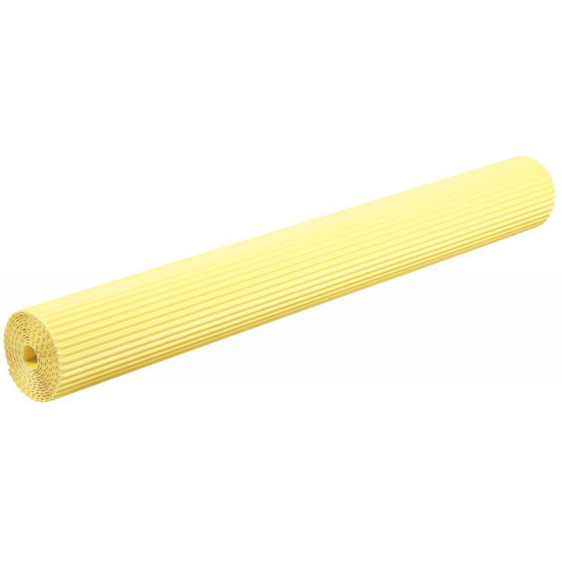 Image de  Rouleau de carton ondulé 2m x 0,70 cm couleur citron 