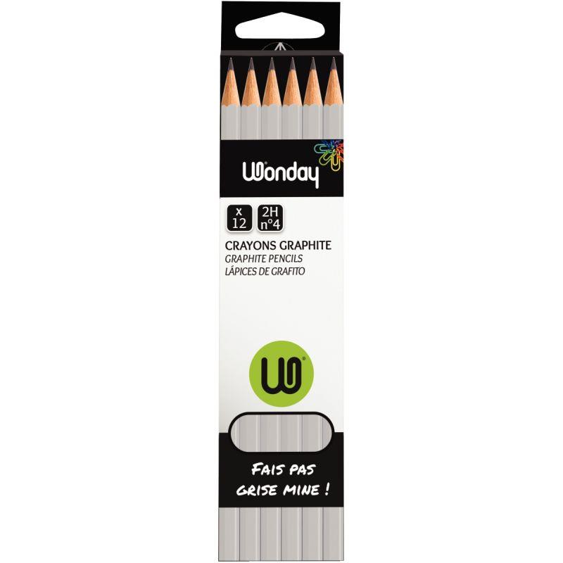 Image de  Boîte de 12 crayons graphite standard 2H 