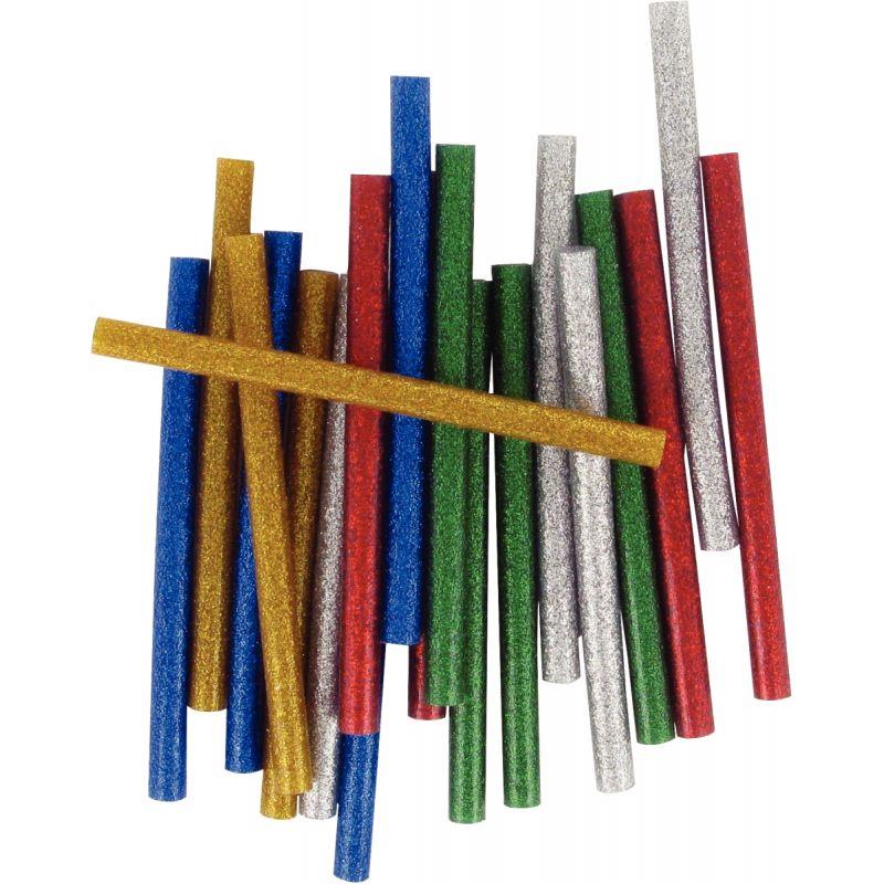 Image de  Blister de 20 recharges de colles pailletées 