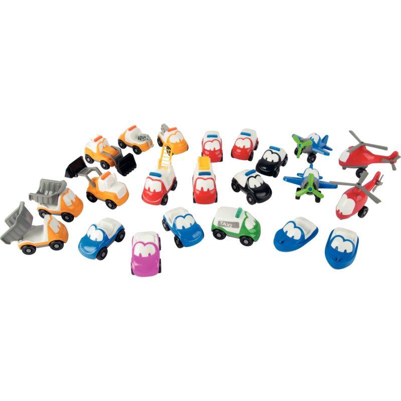 Image de  Lot de 22 véhicules rigolos assortis 