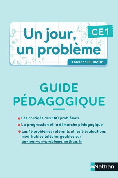 Image de  Un Jour, Un Problème - Guide Pédagogique + Cahier Élève Ce1 