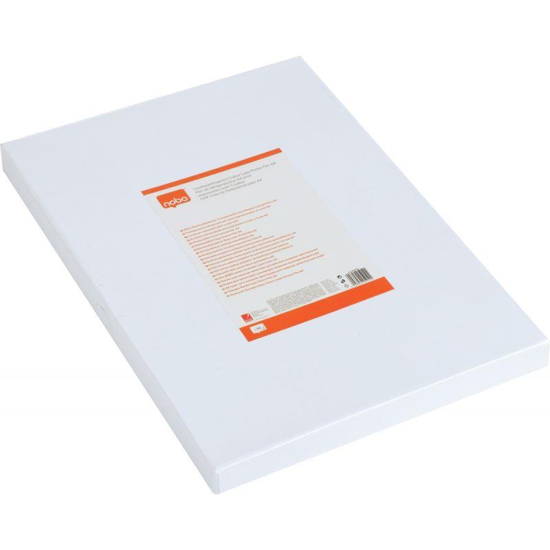 Image de  Boîte de 50 transparents pour rétroprojection laser et copieur A4 100µ 