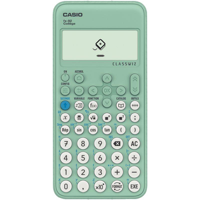 Image de  Machine à calculer scientifique Casio FX92 New Spéciale Collège Classwiz 