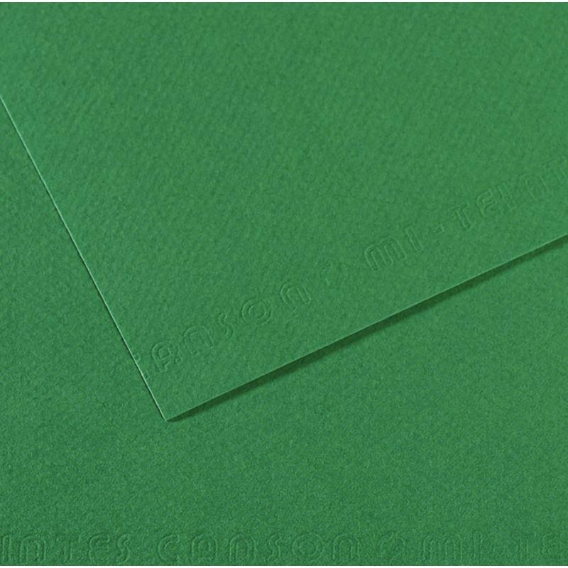 Image de  Feuille mi-teinte 50x65cm vert billard 
