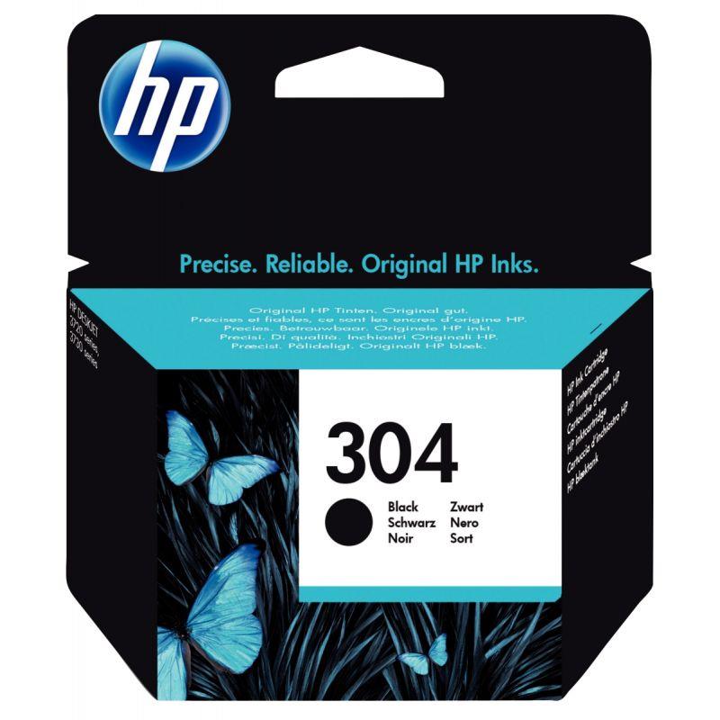 Image de  HP 304 cartouche d''encre noire authentique (N9K06AE) 