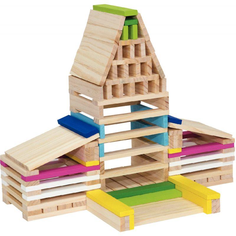 Image de  Baril de 250 planchettes en bois assorties 